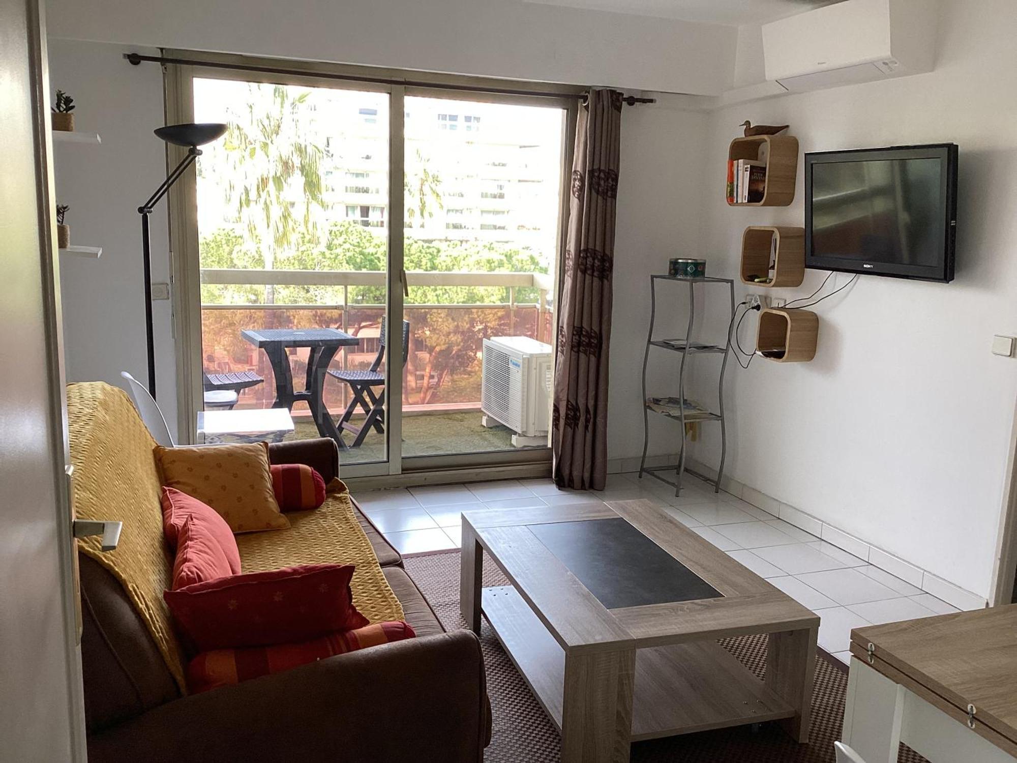 Appartement 2 Pieces Meubles A Juan Les Pins Антиб Екстериор снимка